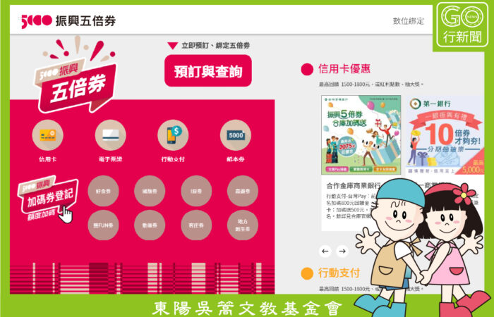 五倍券 GoNews封面 https://gonews.com.tw/wp-content/uploads/2021/09/五倍券-GoNews封面.jpg