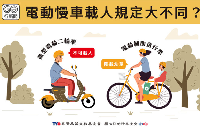 電動慢車載人大不同 https://gonews.com.tw/wp-content/uploads/2023/05/電動慢車載人大不同.jpg