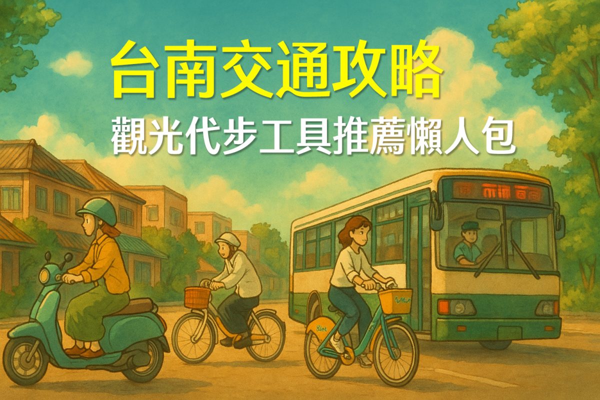 【2025最新】台南交通攻略:觀光代步工具推薦懶人包 tainan travel transport guide https://gonews.com.tw/wp-content/uploads/2025/06/tainan-travel-transport-guide.jpg