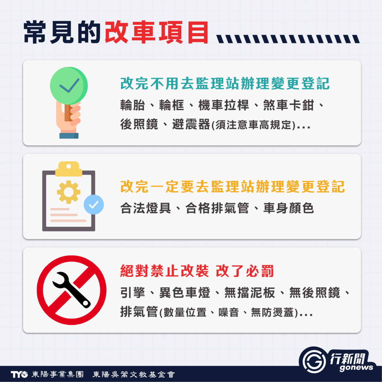 2026 改車法規懶人包》第一次改車注意什麼?掌握「改裝三大關鍵」免受罰! motor mod 2 https://gonews.com.tw/wp-content/uploads/2026/03/motor-mod-gonews-.jpg