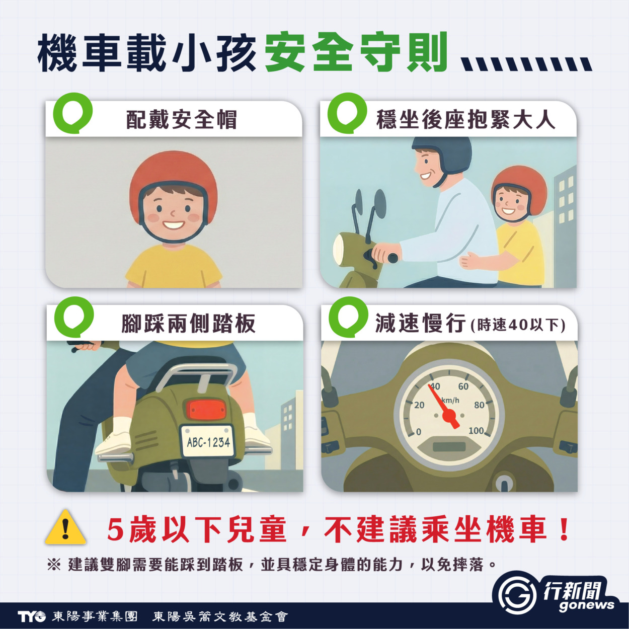【守護後座小乘客】常見奪命行為…載小孩這樣超危險,你中了嗎? jichezaixiaohai2 4 https://gonews.com.tw/wp-content/uploads/2026/04/jichezaixiaohai2-gonews-.jpg