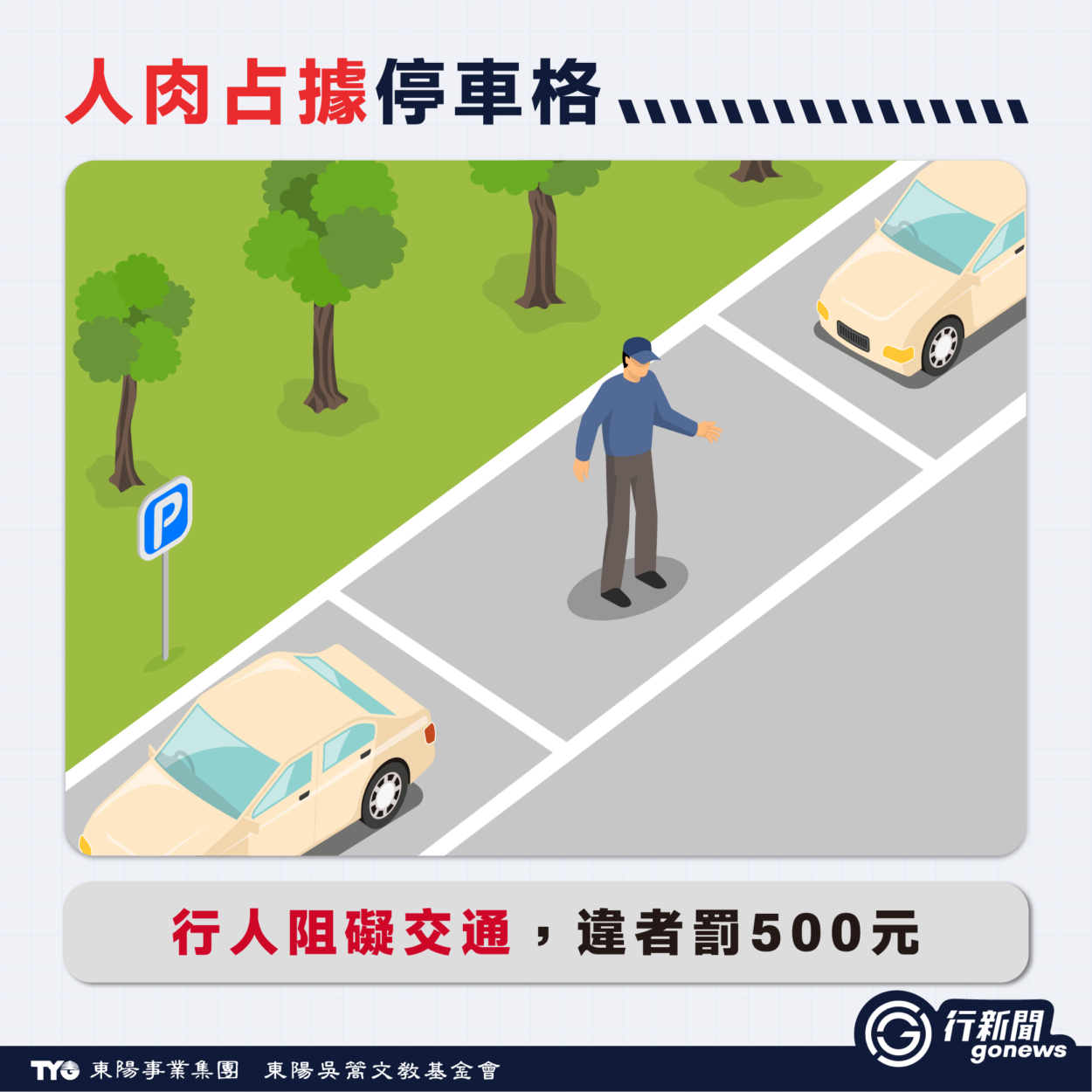 汽車停車格迷思:人肉卡位、停餐車營業 可能都要吃罰單! qichetingchege 2 1 https://gonews.com.tw/wp-content/uploads/2026/05/qichetingchege--gonews-.png
